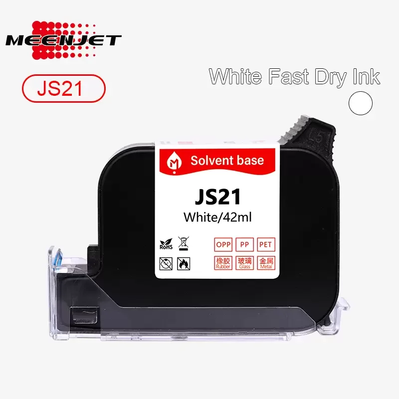 Hộp mực trắng gốc dung môi JS21