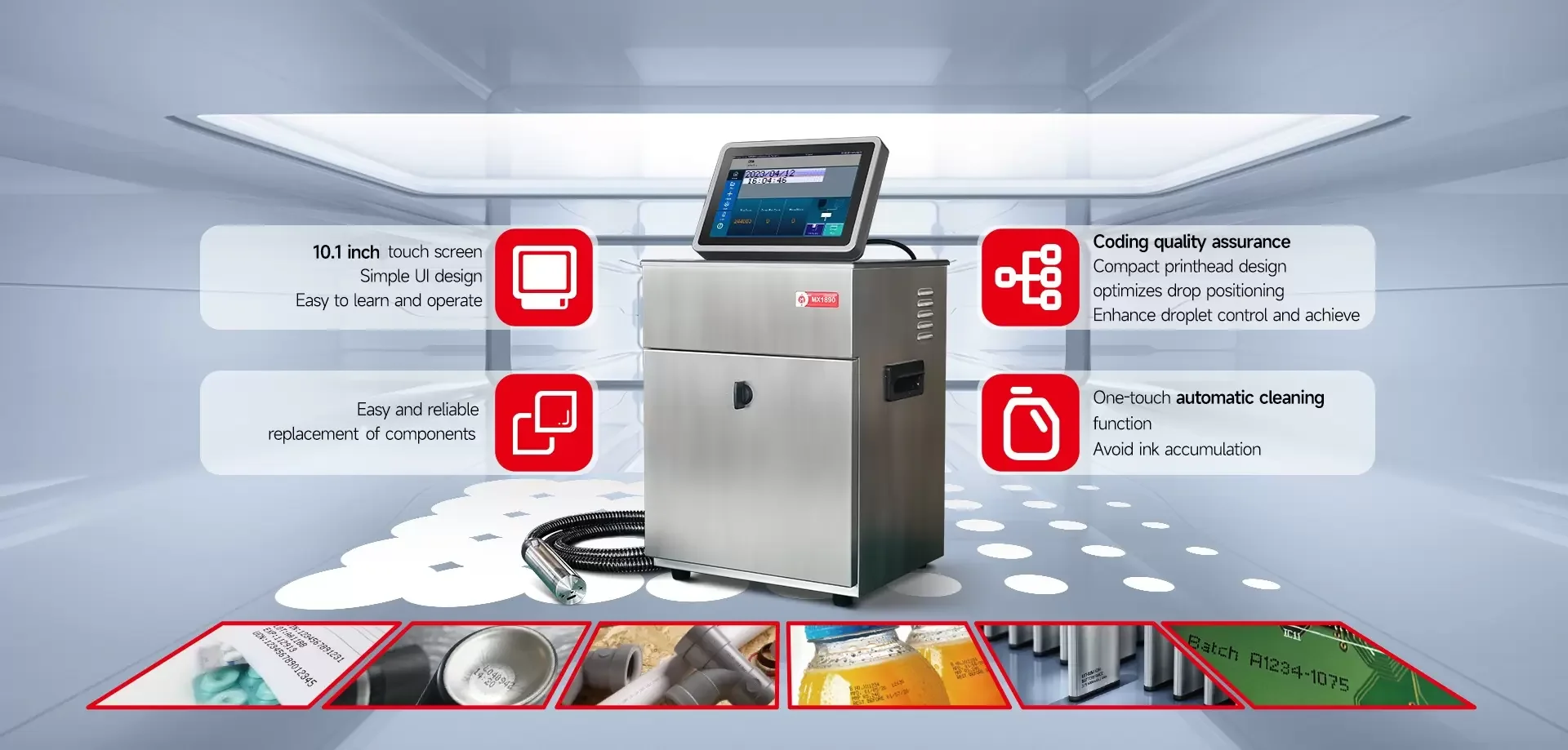 Máy in phun liên tục CIJ MEENJET